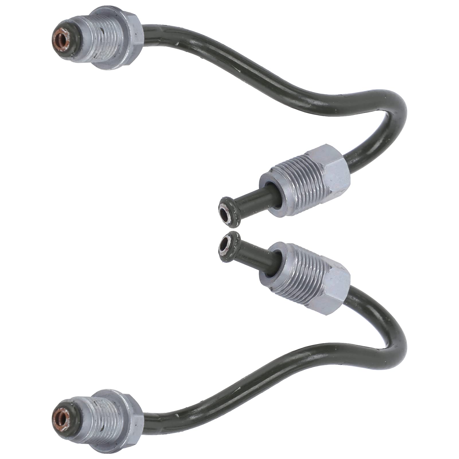 Bnineteenteam Tipe de Freinage de Frein, 2pcs Ligne de Frein Arrière du Tuyau D'huile de Gauche et Droit 1K0611763E 1K0611763F Remplacement pour le Cabriolet
