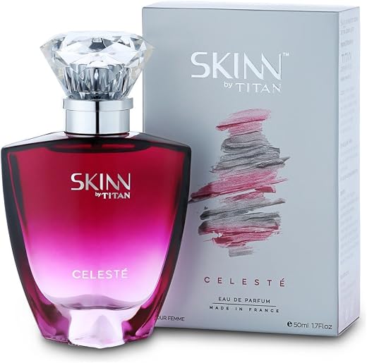 Skinn By Titan Creamy Celeste Jasmine Scent Perfume For Women, 50Ml