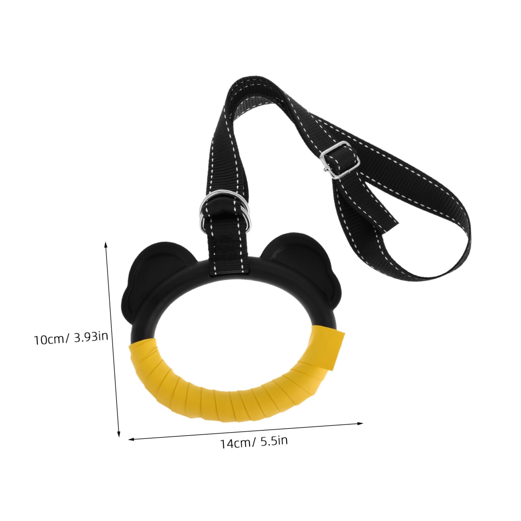 Mipcase Boys and Girls Fitness Rings Adjustable Straps Gymnastics Training Ring Set for Home Exercise Pull up Bars for Boys and Girls