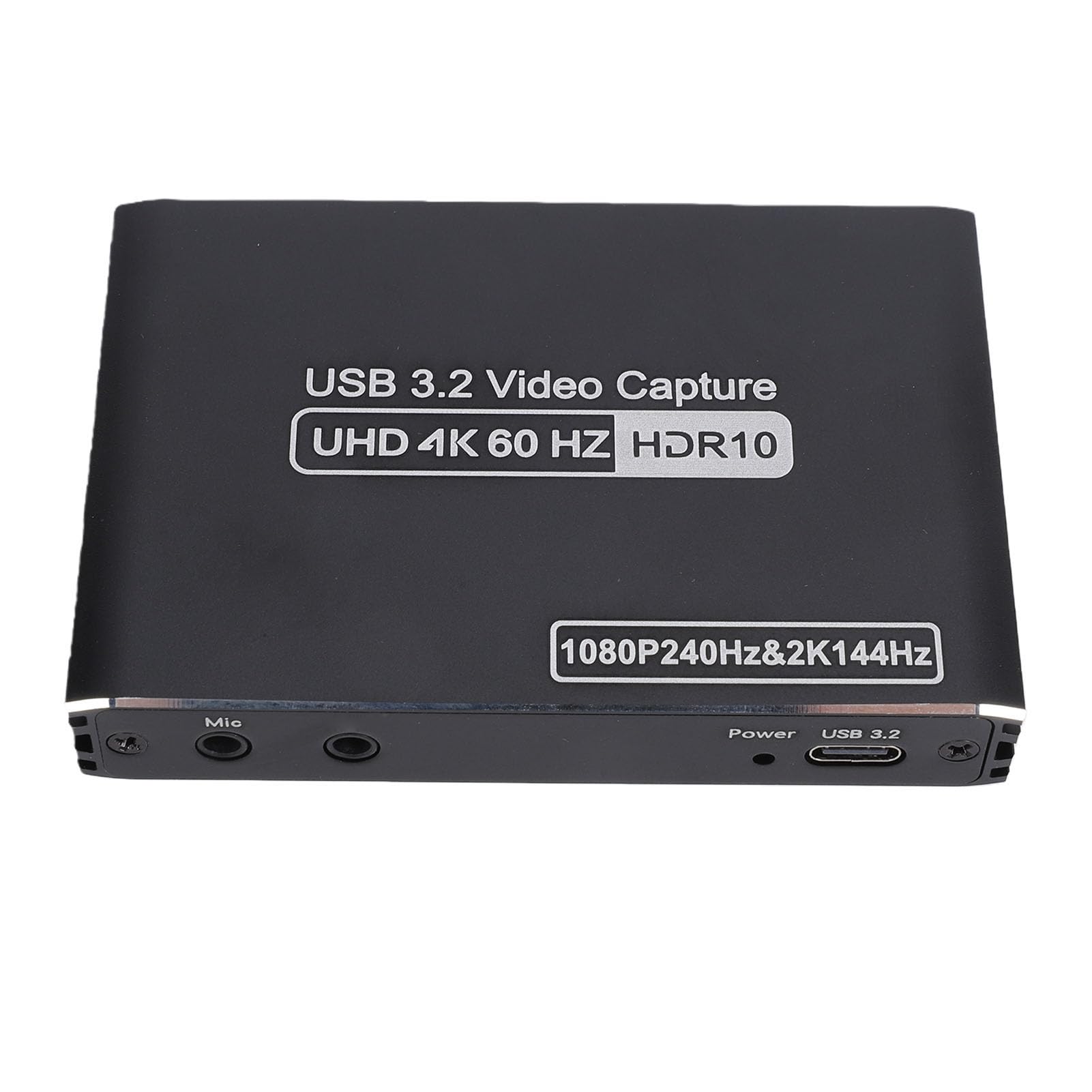 Annadue Scheda di Acquisizione Video 4K Dispositivo di Acquisizione HDMI 2.1 Videoregistratore USB 3.0 con Uscita Loop HDR 4K 60Hz per lo Streaming di Giochi PC OBS