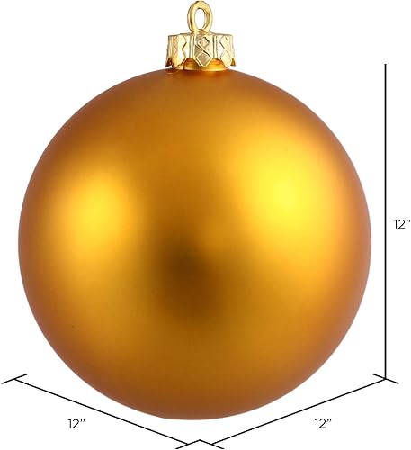 Vista 71 de Vickerman Adorno de bola de caramelo rojo de 12 pulgadas, inastillable y resistente a los rayos UV, confiable y listo para colgar, adornos rojos