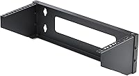 StarTech 4U Vertical Wall Mount Rack Bracket - 19" EIA-310 Compliant, 121lb Capacity for Servers, Patch Panels & Networking Gear