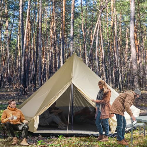 Outsunny Carpa Yurt para 10 Personas con Interior Espacioso 16' x 16' x 10' miniatura 2