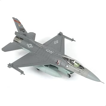 1/100 Scale F-16C Fighting Falcon Fighter Jet Model USAF