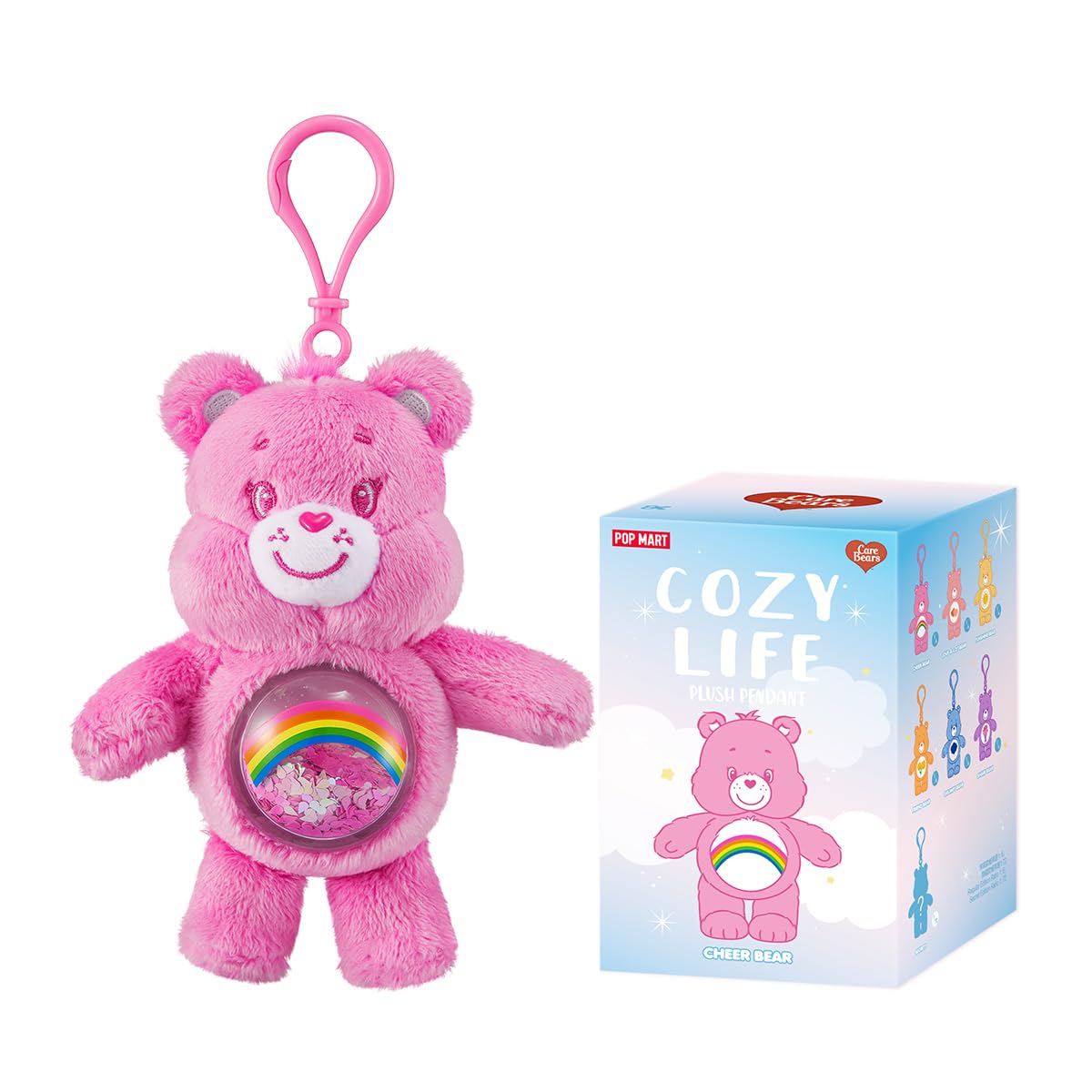Care Bears Cozy Life シリーズ Plush Pendant Care Bears Cozy Life Series-Quicksand Plush Pendant Blind
