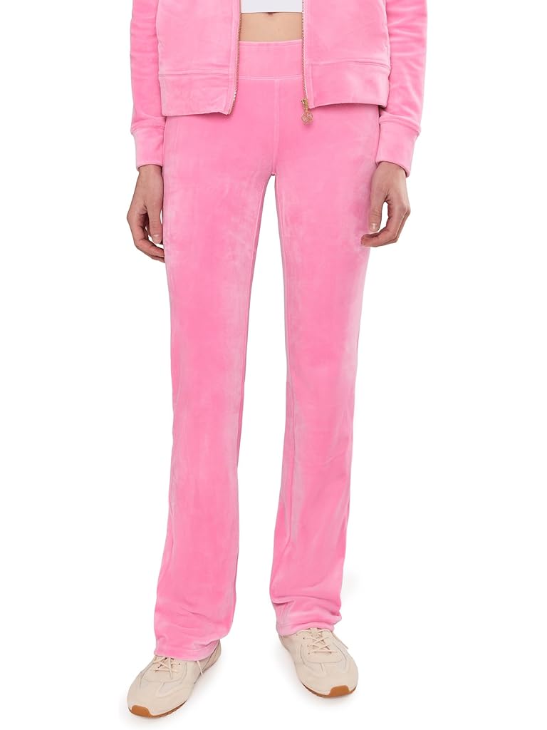 Black Lilly Pulitzer Dorsey Velour Pants