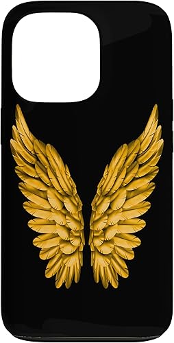 Funda para iPhone 13 Pro Angel Wings Freedom Guardian para hombres y mujeres