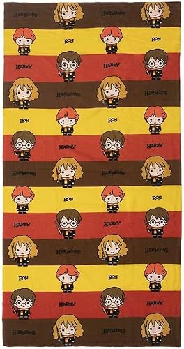 Cerdá Harry Potter - Toalla de baño de microfibra grande, de secado rápido, tamaño grande