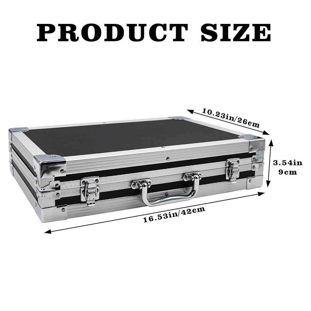 머니 트레이가 있는 대형 현금 상자, 현금용 잠금식 박스, 5개의 구획 스프링 적재 트레이와 4개의 코인 정리함