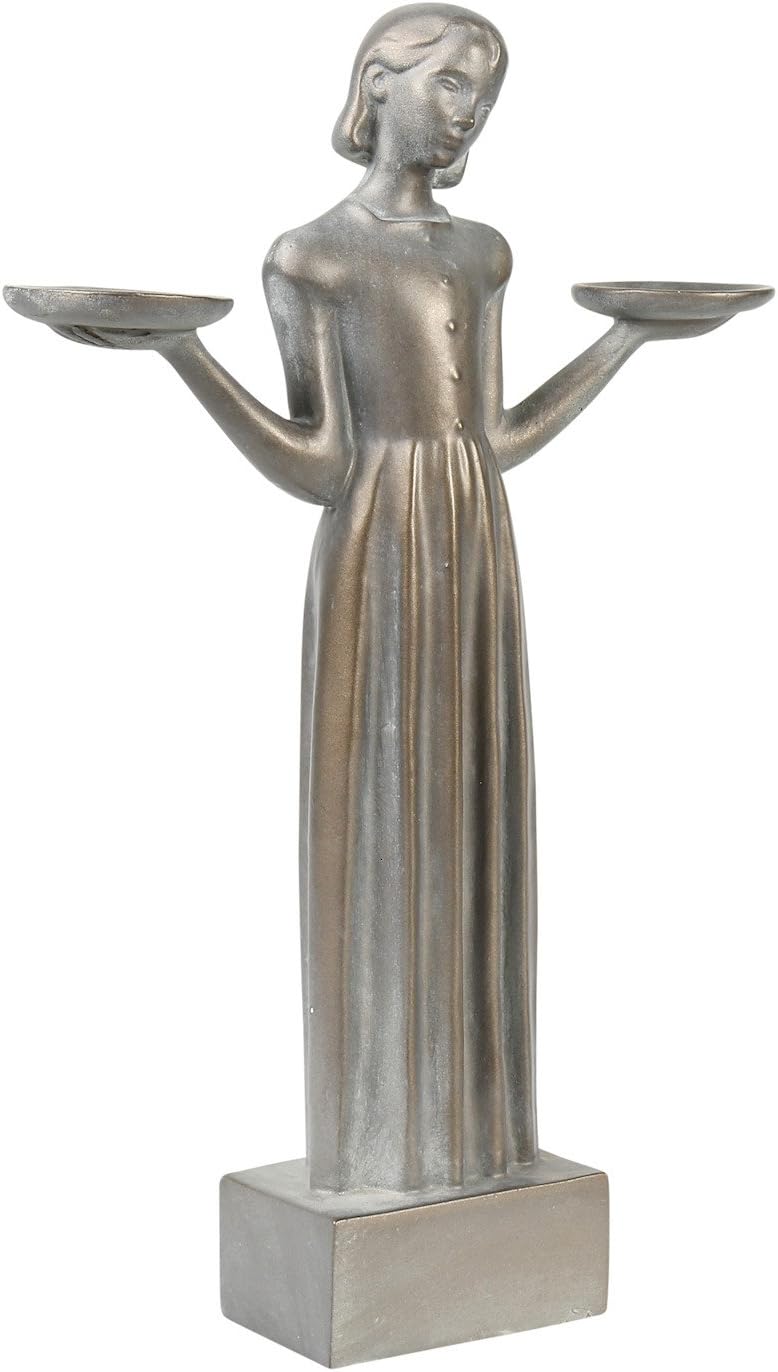 Potina Bird Girl Statue Without Pedestal 24h Patio, Lawn