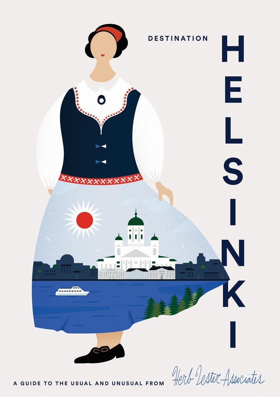 Destination Helsinki by Herb Lester SHEET MAP 9781910023792