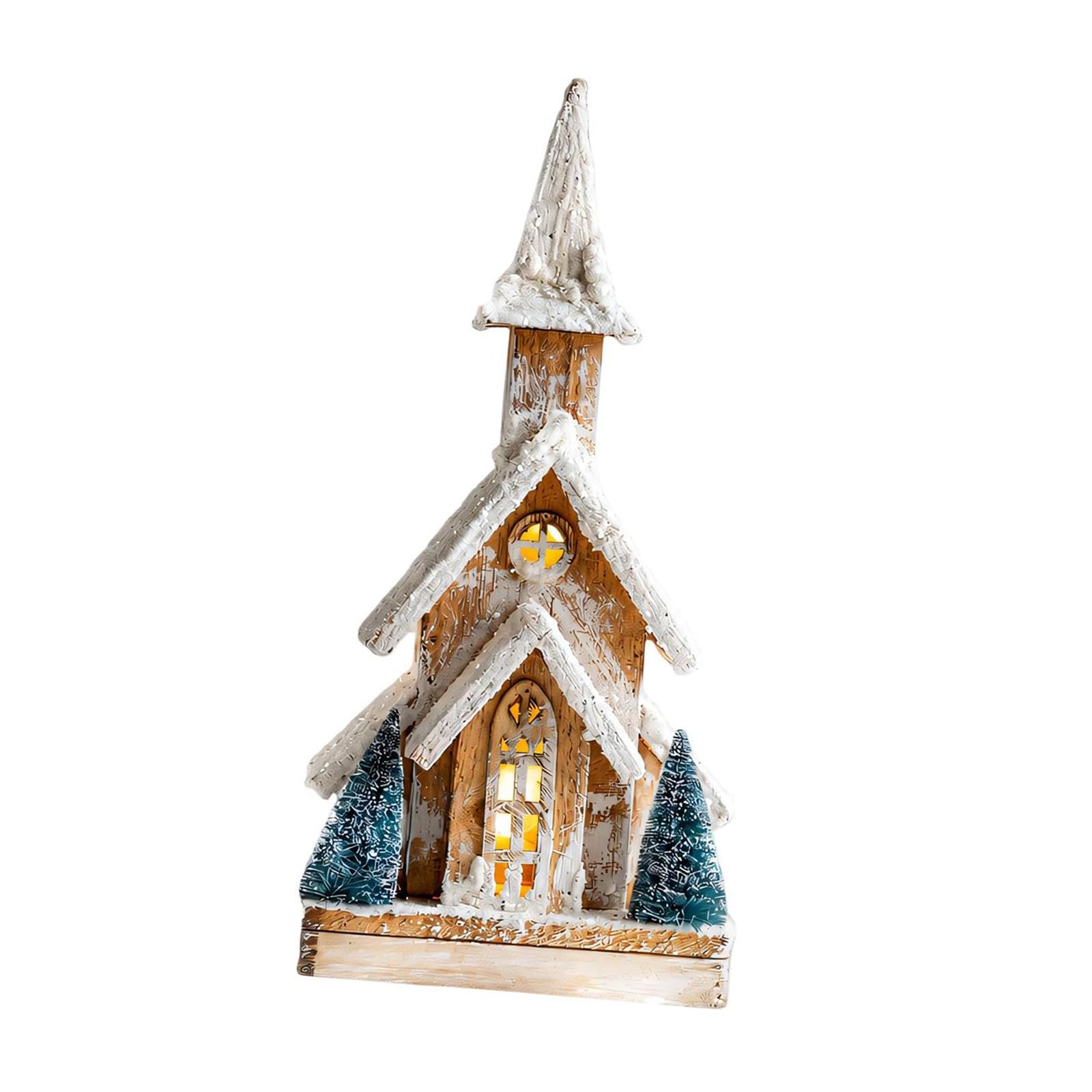 Décoration de maison de Noël couverte, A