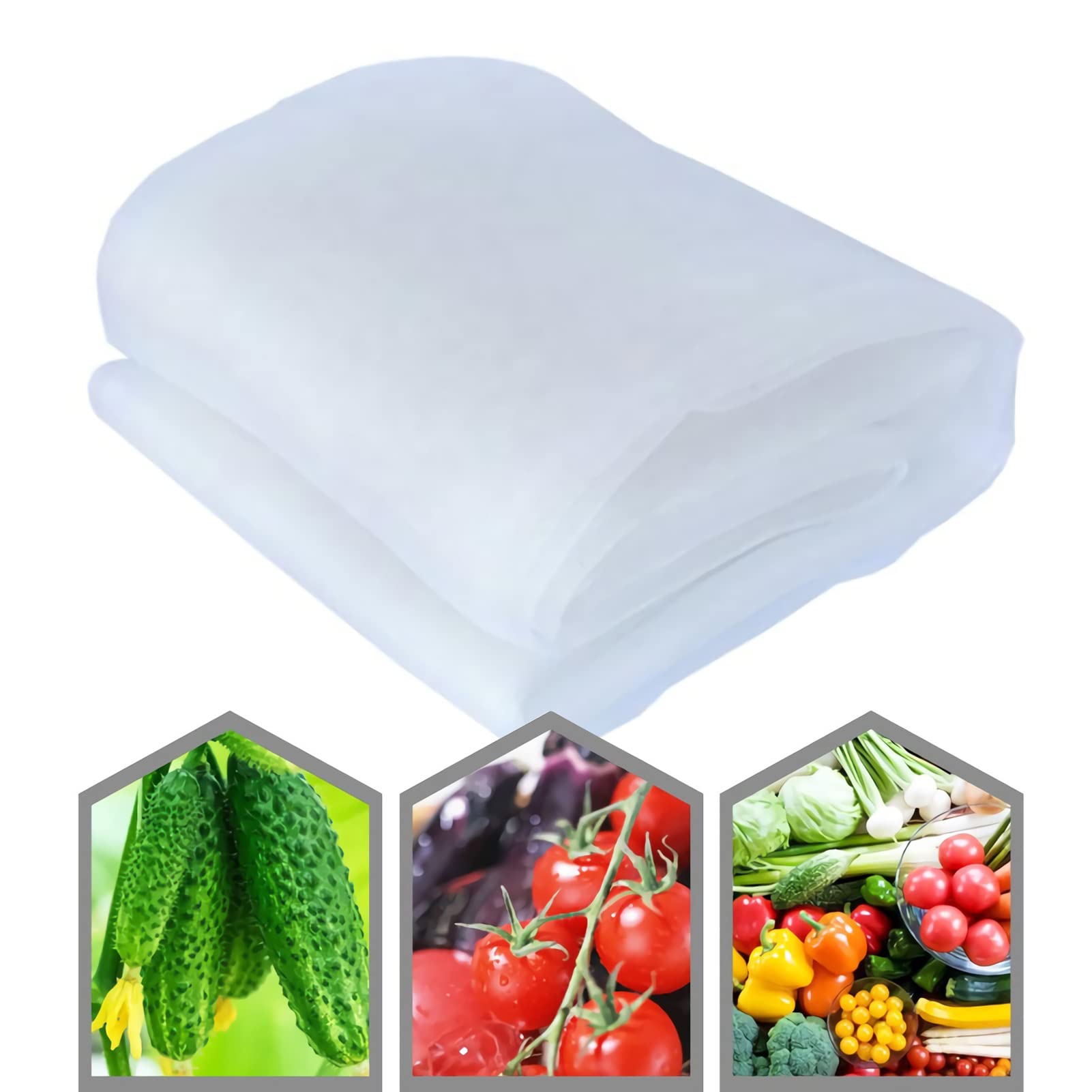 Rete per insetti a maglie strette， Garden Netting 4x7m for Vegetables Plants Fruits Flowers