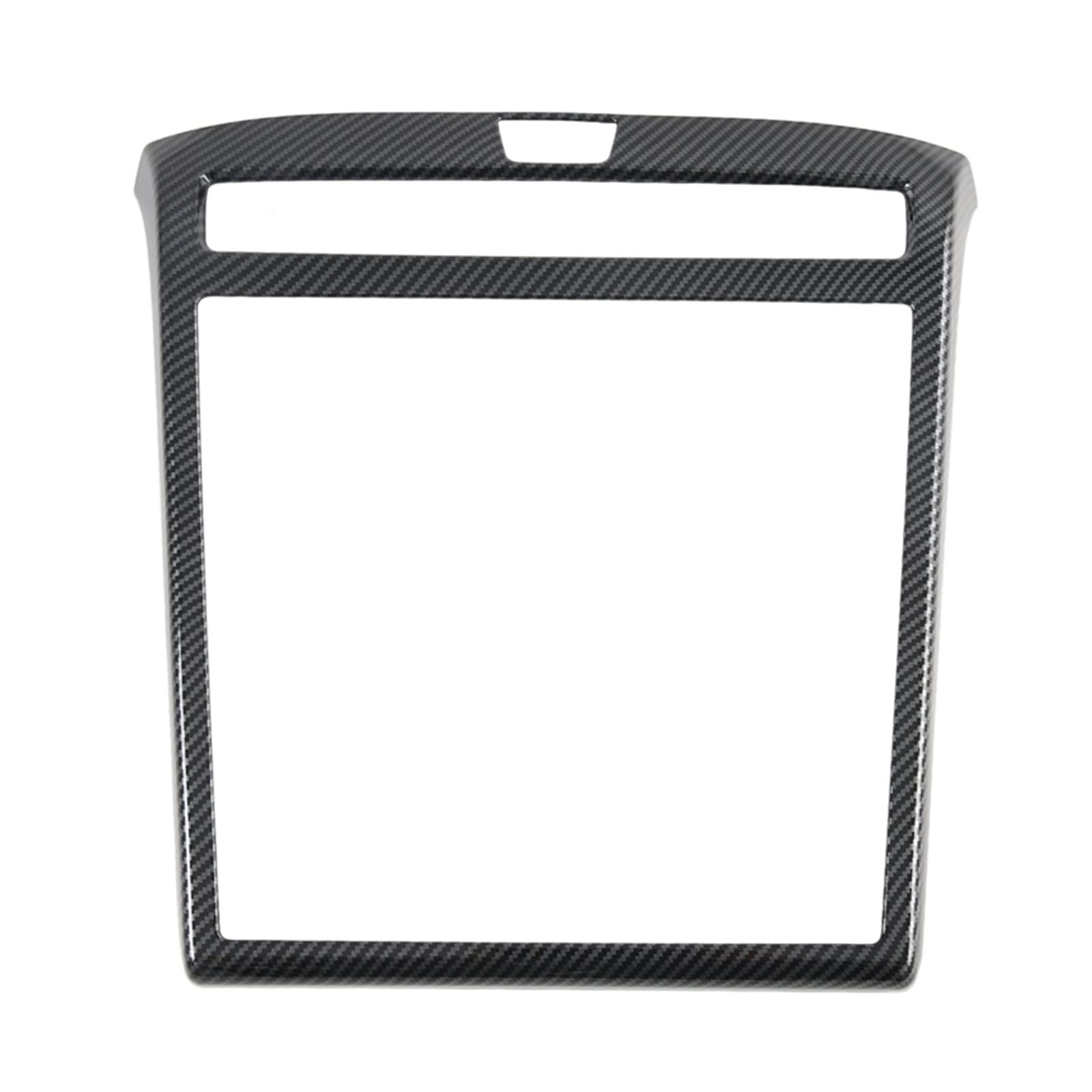 Car Carbon Fiber ABS Navig-ation Frame Decoration Cover Trim Stickers Compatible With Tucson L Nx4 2021 2022