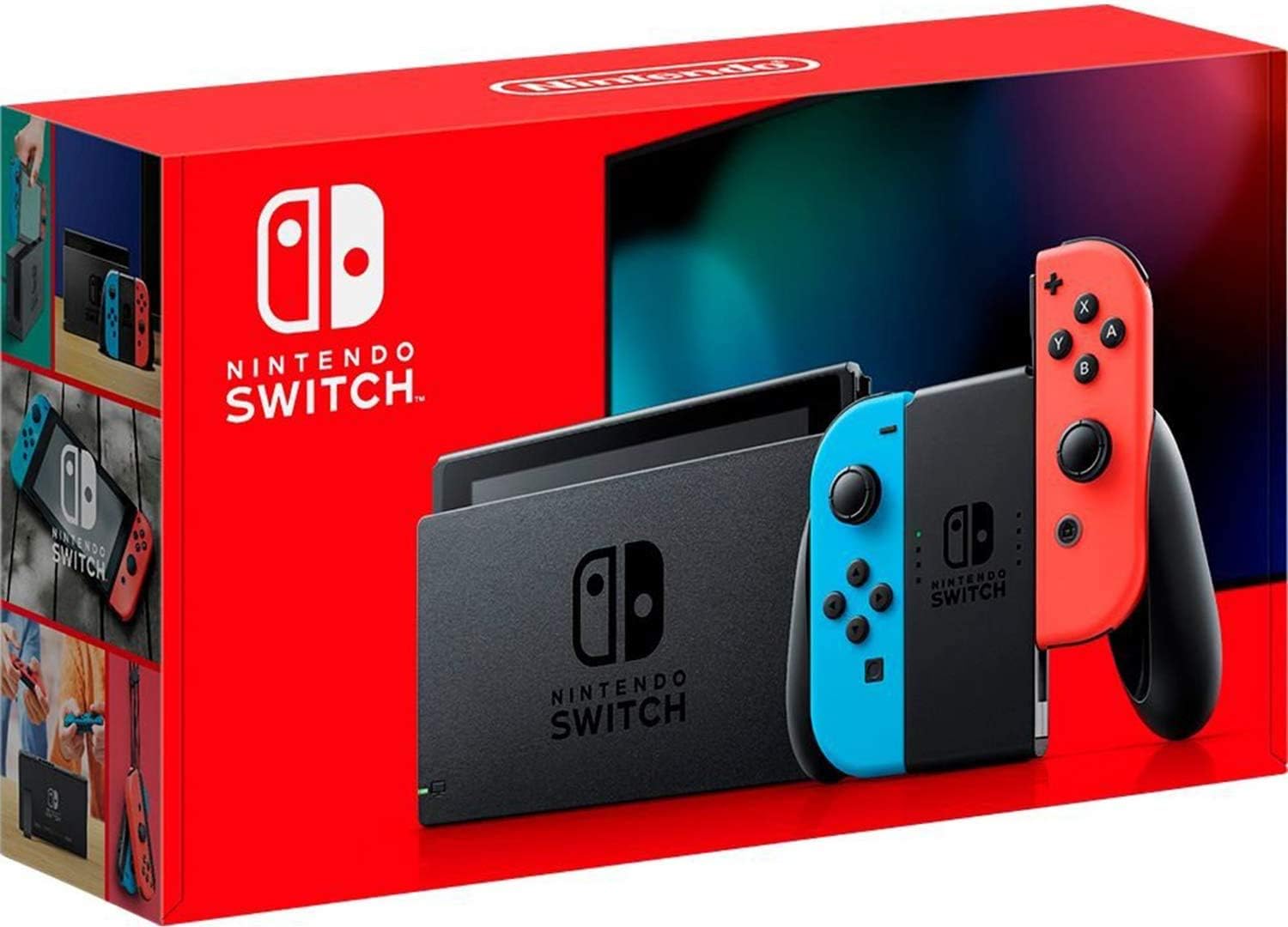 Nintendo Switch Extended Battery Version (Neon Red/Neon Blue) - International Version