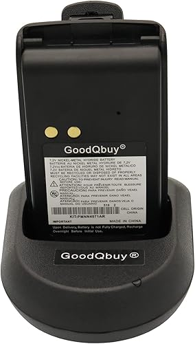 Miniatura 7 de Batería de repuesto para radio bidireccional de 1800 mAh 7.2 V Ni-MH es compatible con Motorola Mag One BPR40 A8 PMNN4071 PMNN4071A PMNN4071AR +