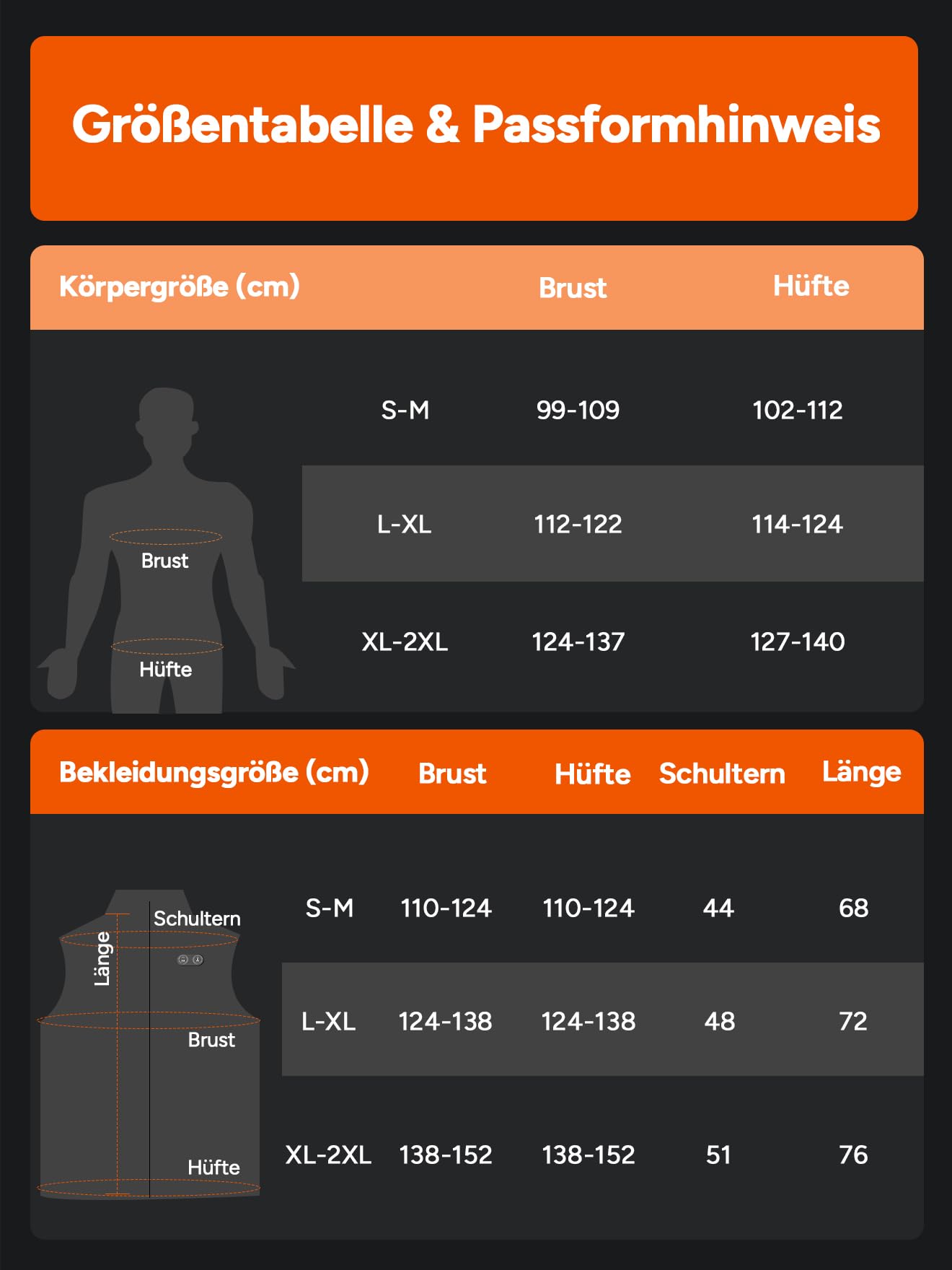 DR.PREPARE Beheizbare Weste Herren Damen, Leichte Elektrische Heizweste mit 3 Heizstufen, 10 Heizzonen, Intelligente Knopfsteuerung, Einstellbar Wärmeweste für Outdoor-Aktivitäten Sport Freizeit