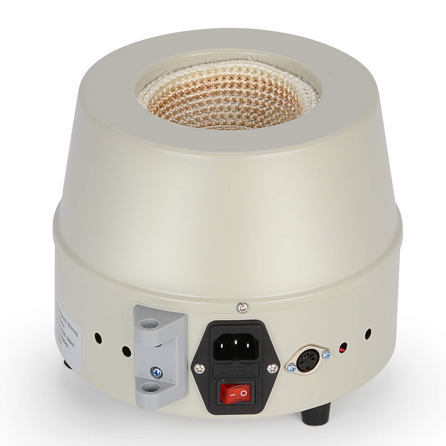 stonylab Manta Calefactora de Agitación Eléctrica, Calefacción y Agitación Ajustables Electric Heating Mantle con Agitador Magnético y Control de Temperatura Digital 220V / 300℃ 150W - 250ml