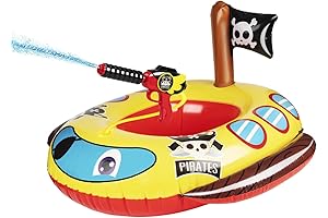 Pirate Ship Pool Floats with Water Gun