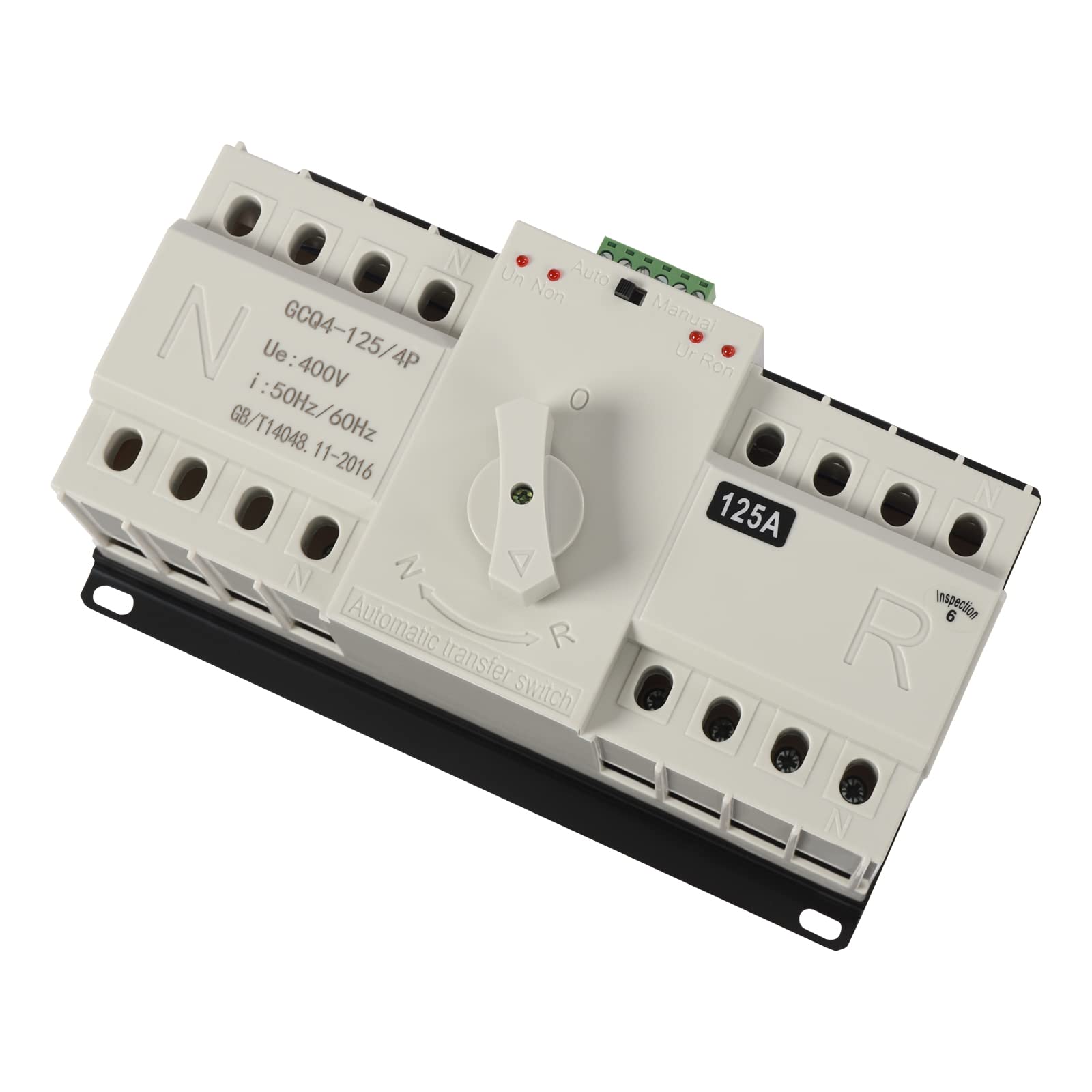 Stromumschalter 50/60Hz 4PRO ATS 125A 4P RS Automatischer Umschalt  Übertragungsschalter, 50/60Hz, 125A Stromumschalter Für Notstromaggregat