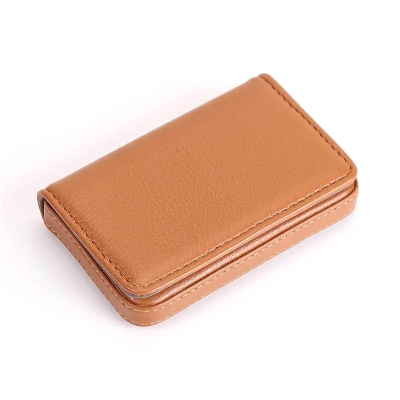 6 monederos para tarjetas de visita para mujeres y hombres (amarillo)