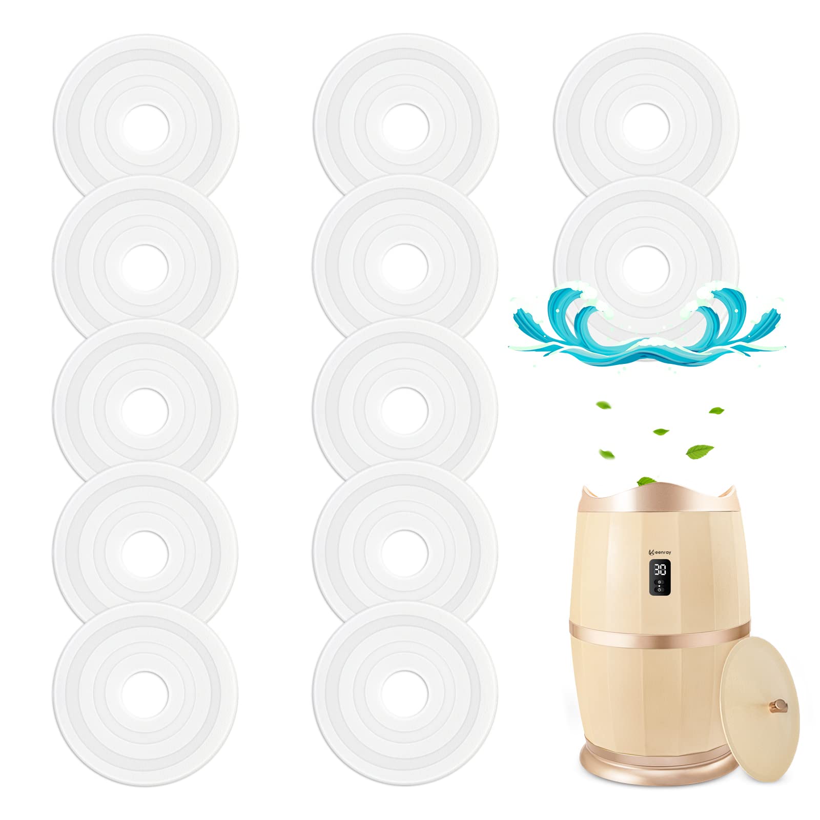 Keenray Towel Warmer Bucket and Replacement Fragrance Disc for sale