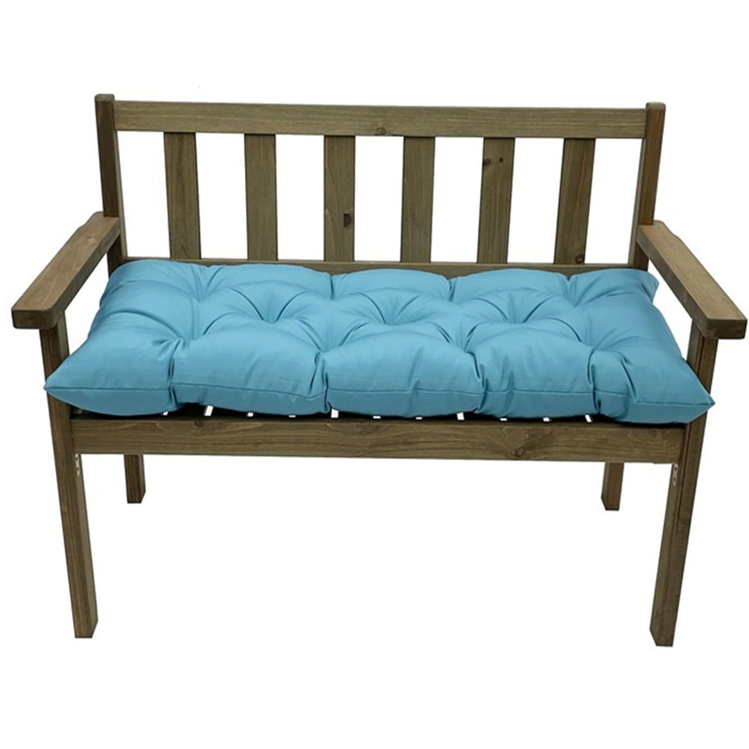 Coussin de jardin imperméable motif paon pour vos après-midis sur la terrasse