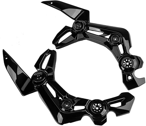 Miniatura 7 de LJBusRoll Para Ka-wasaki Z900 2017 2018 2019 Izquierda Derecha Marco Cubierta lateral Cowl Panel Trim Cuerpo Carenado Cubierta Z 900 17 18 19 (negro)