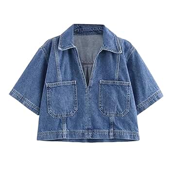 treat ürself sleeve cropped denim setup 61DlRvS0rvL._AC_SY350_QL65_.jpg