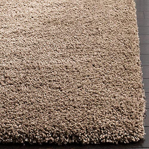 Image of CD Carpet Anti Slip Shaggy Fluffy Fur Rugs and Carpet for Living Room Bedroom Kids Room Plain Circle Carpets for Home with 2 Inch Thickness (Color Beige BC Size 7x7 Feet Round)