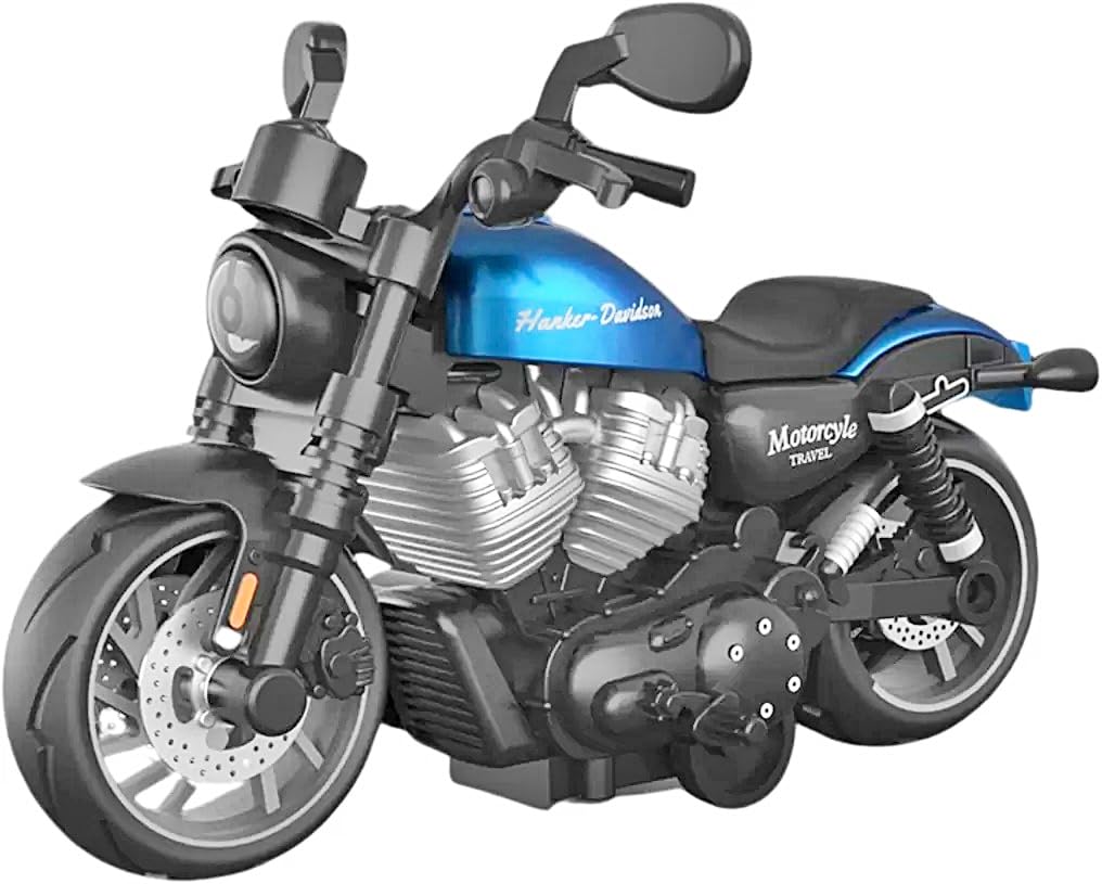 SUPER TOY 1:14 Scale Pull Back Metal Bike Die Cast Bullet Motorcycle Toy Motorbike Toy for Kids Boys Birthday Gift (B0D9SDZVG2) Amazon Price History, Amazon Price Tracker