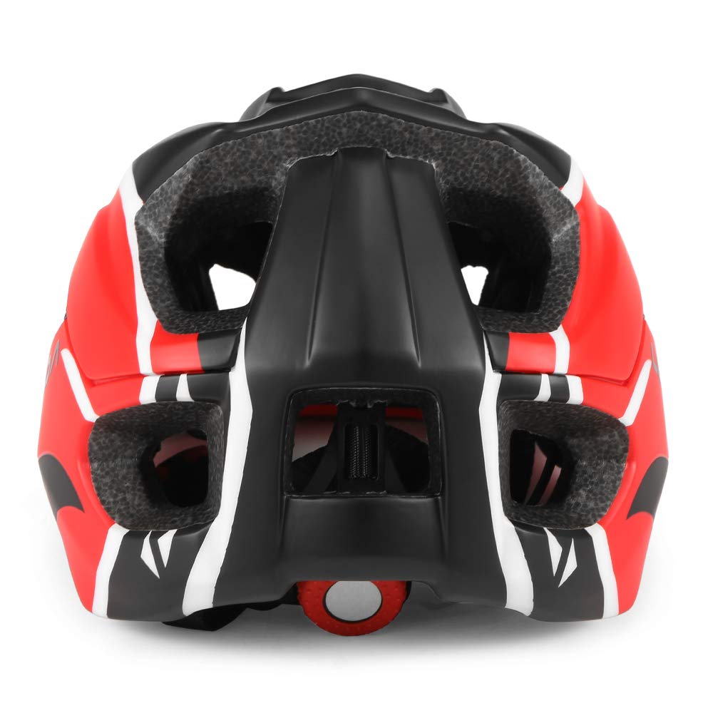 Casque Intégral Détachable pour Enfants, Coque PC Solide, Casque de sécurité pour Le Sport, Le Cyclisme, Rouge, 1 Enfants