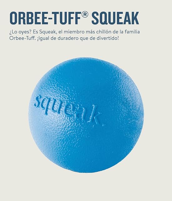 Foto 4 de 7 de Planet Dog Orbee-Tuff Squeak - Pelota para perros - Azul