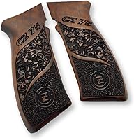 Vista 4 de para empuñaduras CZ-75 / empuñaduras CZ85 / 75B CZ 75 / SP-01 75B CZ 75/85 Tamaño completo Hechas a mano de madera de nogal