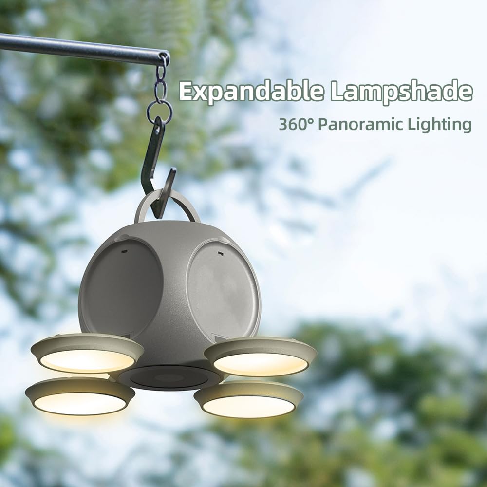 Lanterna di Campeggio del LED 10000mAh Luce di Campeggio Ricaricabile 3 Modalità di Luce Lampada da