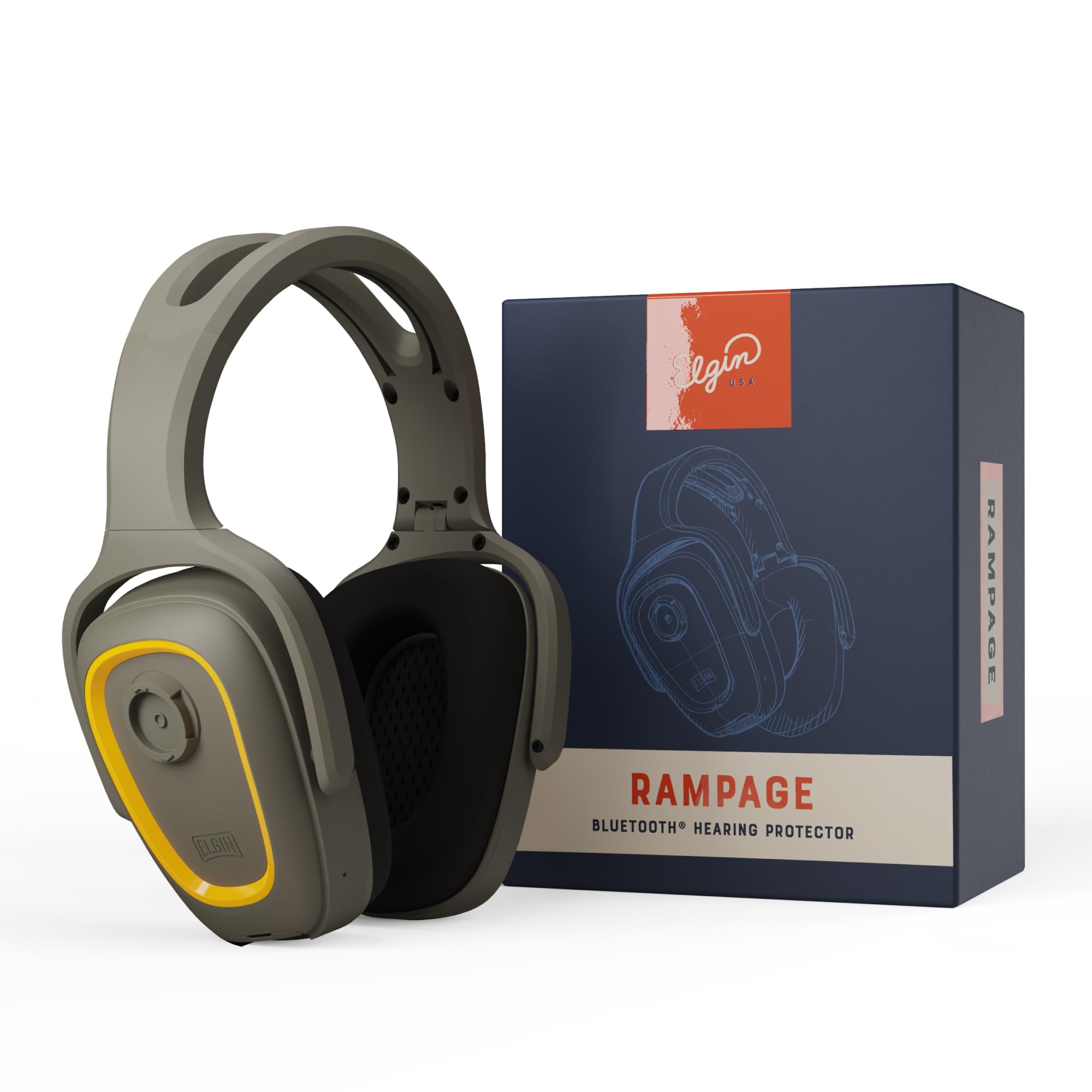 bluetooth hearing protection headphones osha compliant noise isolating