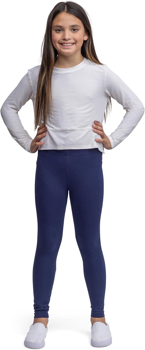 Girls Tough Cotton Novelty Leggings