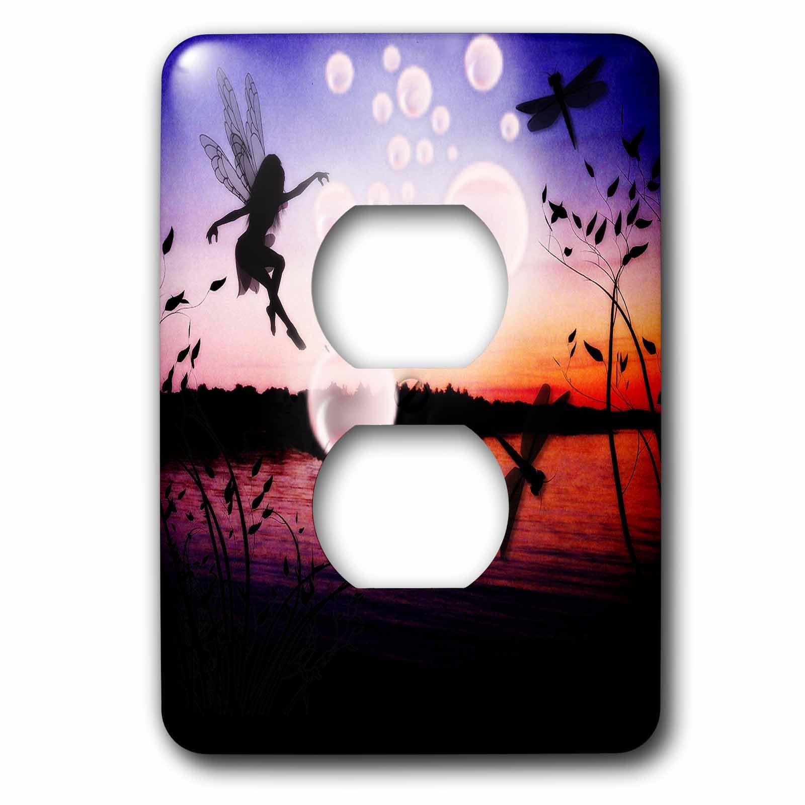 Placa de enchufe de hada ideal para decorar dormitorios de ensueño