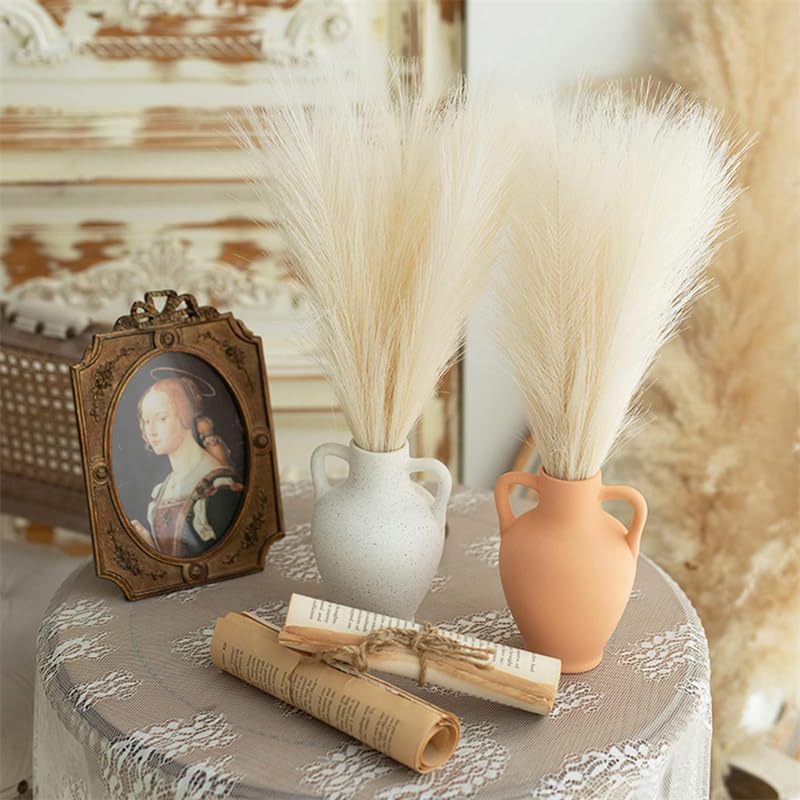 Pampas Grass Large 55CM 10PCS Decoración Artificial miniatura 4