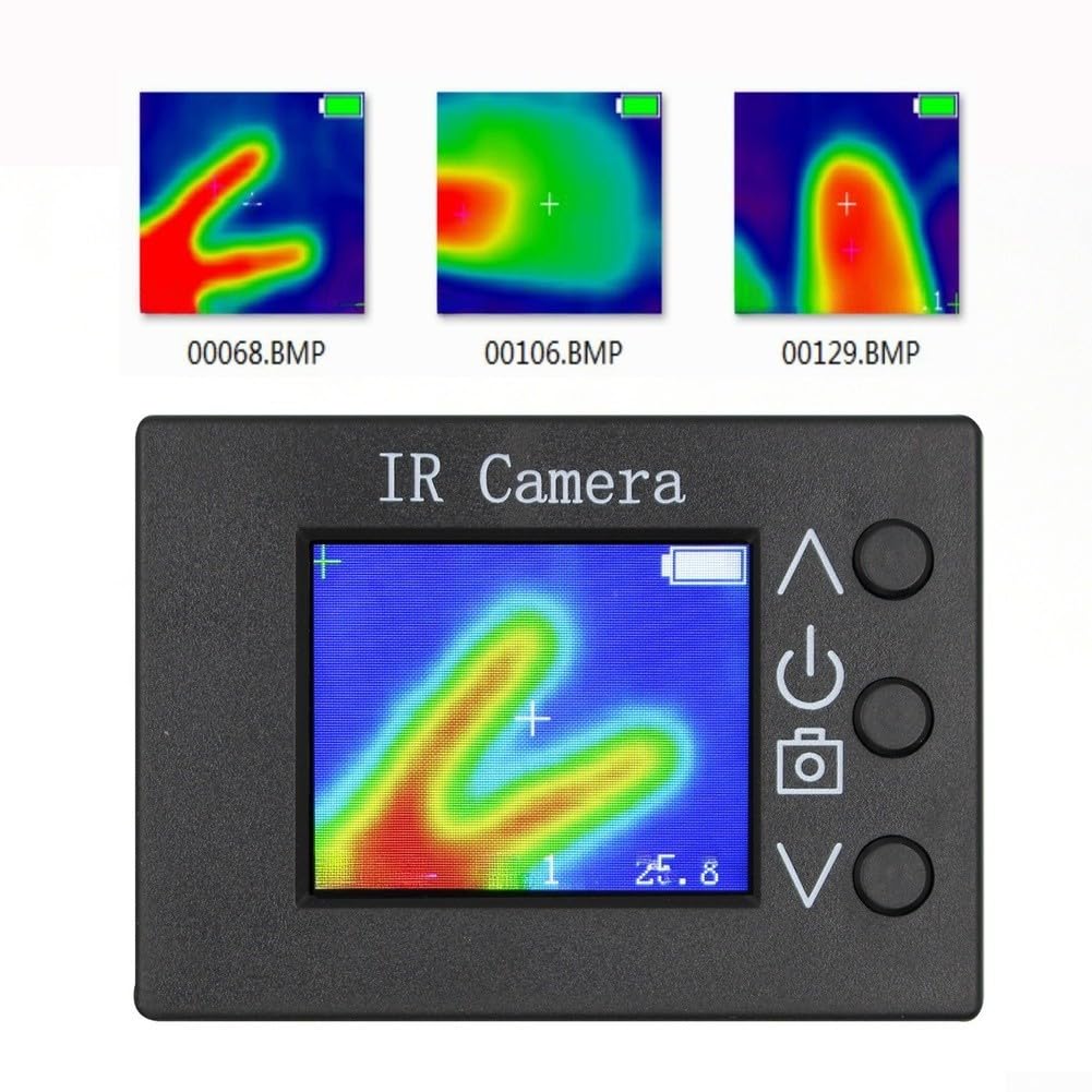 Cámara termográfica MLX90640 con LCD de 1,8 pulgadas para la medición exacta de la temperatura en sistemas de control automotrices y domésticos