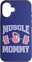 Vista 1 de iPhone 16 Muscle Mommy Bodybuilder Weightlifting Fitness Gym Workout Case