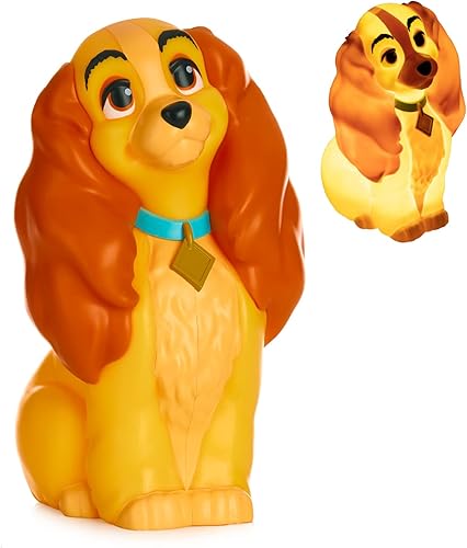 Paladone Lady and The Tramp Light Decoración del hogar de Disney Mercancía con licencia oficial