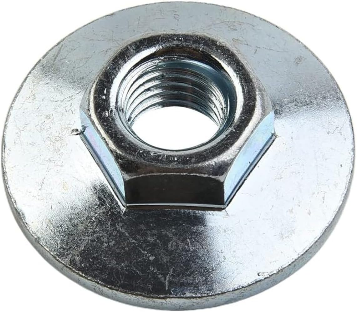 Hophelia Angle Grinder Disc Quick Change Safety Flange Nut Quick Release Hexagonal Galvanised Flange Lock Nut For M14 Angle Grinder