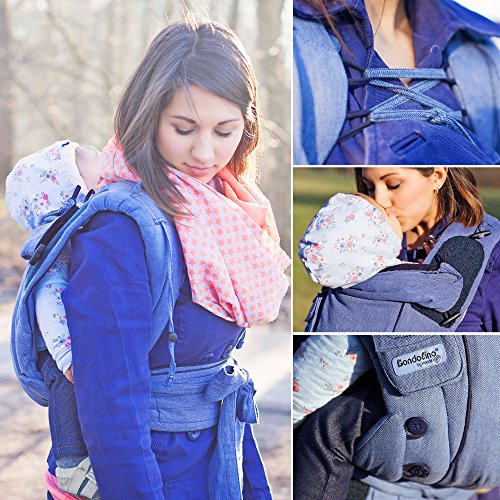 Bondolino - Portabebè con istruzioni per legare