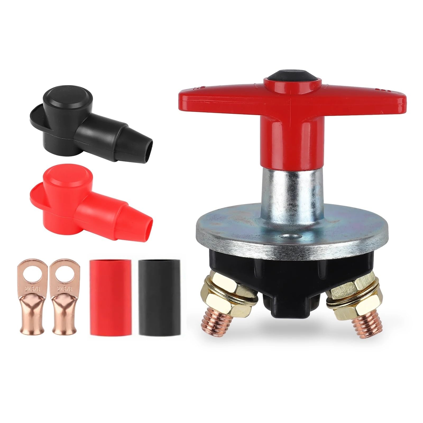 Aislador de batería Encendido Apagado Interruptor de desconexión de 2 posiciones 3/8" M10 10 mm