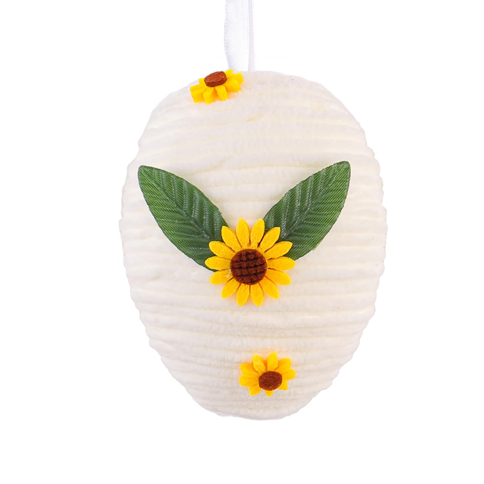 Elnwnnkc Hand Woven Eggs Hanging Ornament Yarn Woven Eggs Pendant for Holiday Decoration Party Table Centerpieces Basket Fillers Hanging