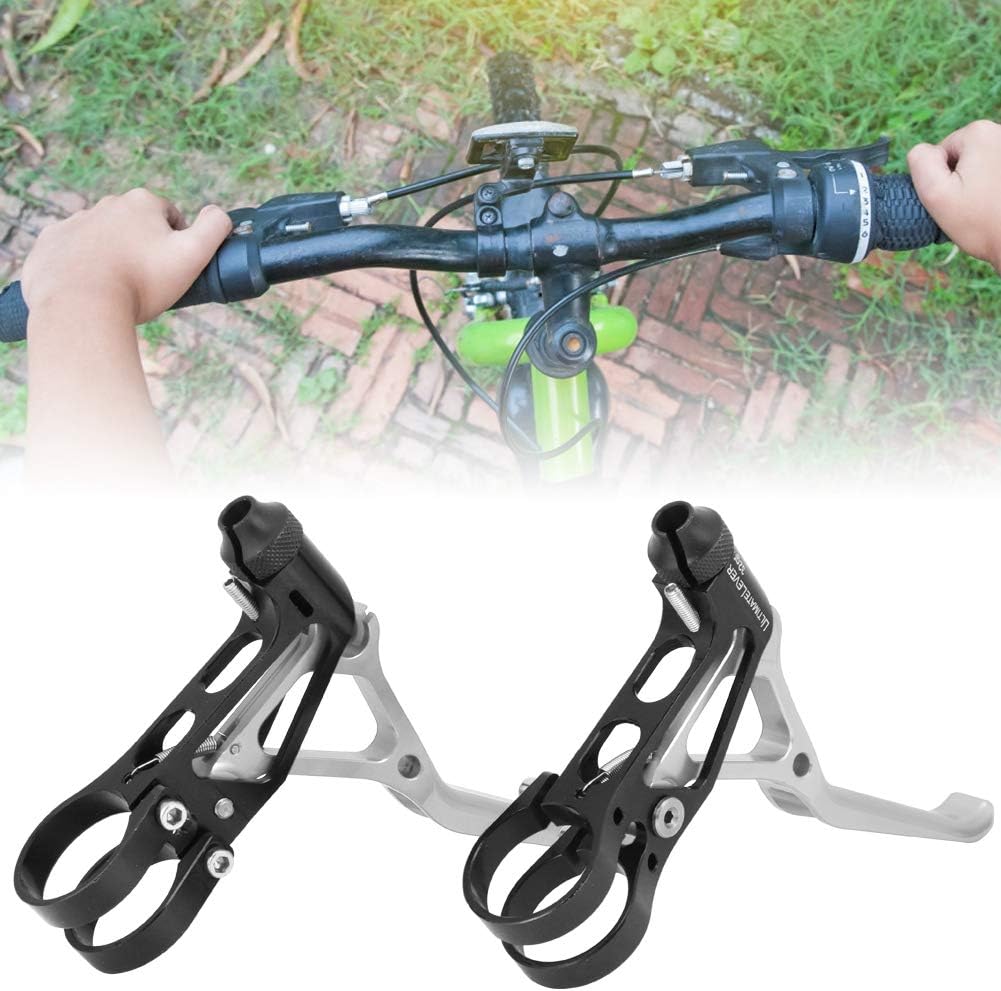 RiToEasysports Ultralight CNC V Brake Handle Lever Cycling Accessory Brake Levers for Folding Road Bike,Durable and Sturdy Brake Parts