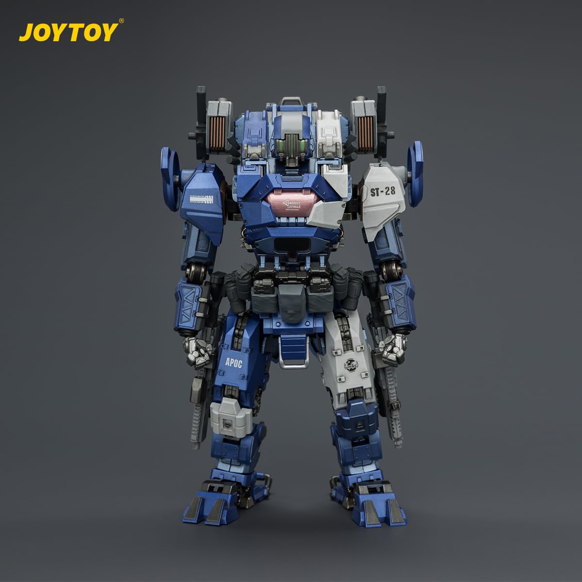 TOYVERSE JOYTOY APOC Series Crusher Rapid Assault Mech | 1/25 multi broń akcesoria pełny zakres walki design wysoko przegubowy science fiction kolekcjonerska figurka mecha 15+