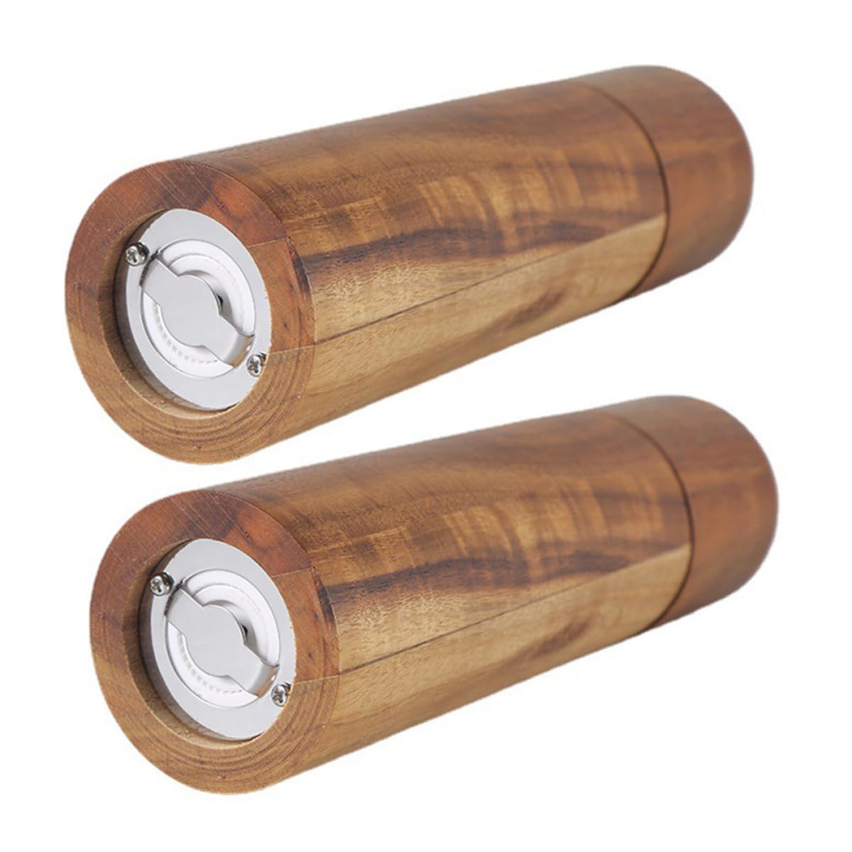Manuelle Salz und Pfeffermühle Einfache Bedienung und mit Keramikmahlwerk aus Edelstahl Kreatives Design für Küche