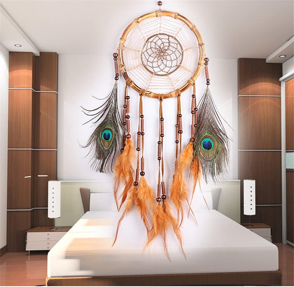 Handmade Dream Catcher Net with Feathers Wall Car Hanging Decoration Ornament Dreamcatcher Room Decor